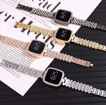 Ladies Watch Touch Screen Wristwatch For Girls Luxurious