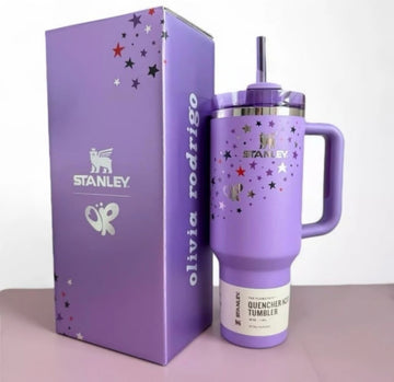 Stanley Purpel Star x Olivia Rodrigo 40oz Quencher Tumbler