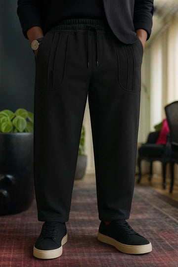 Pocket Stripe Baggy Trouser