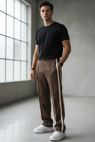 Side Stripe Baggy Trouser