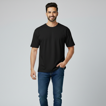 Men’s Premium Drop Shoulder Round Neck T-Shirt