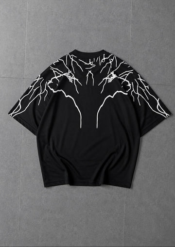 Men graphic t-shirt available in black, grey, brown, and beige colors