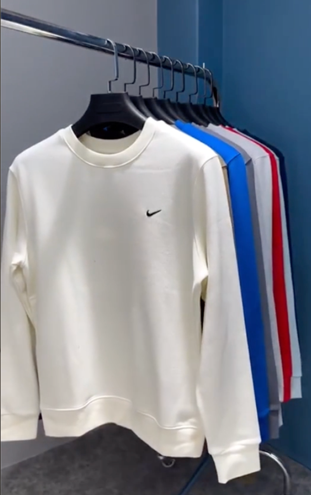 Men's Cream Plain Sweatshirt