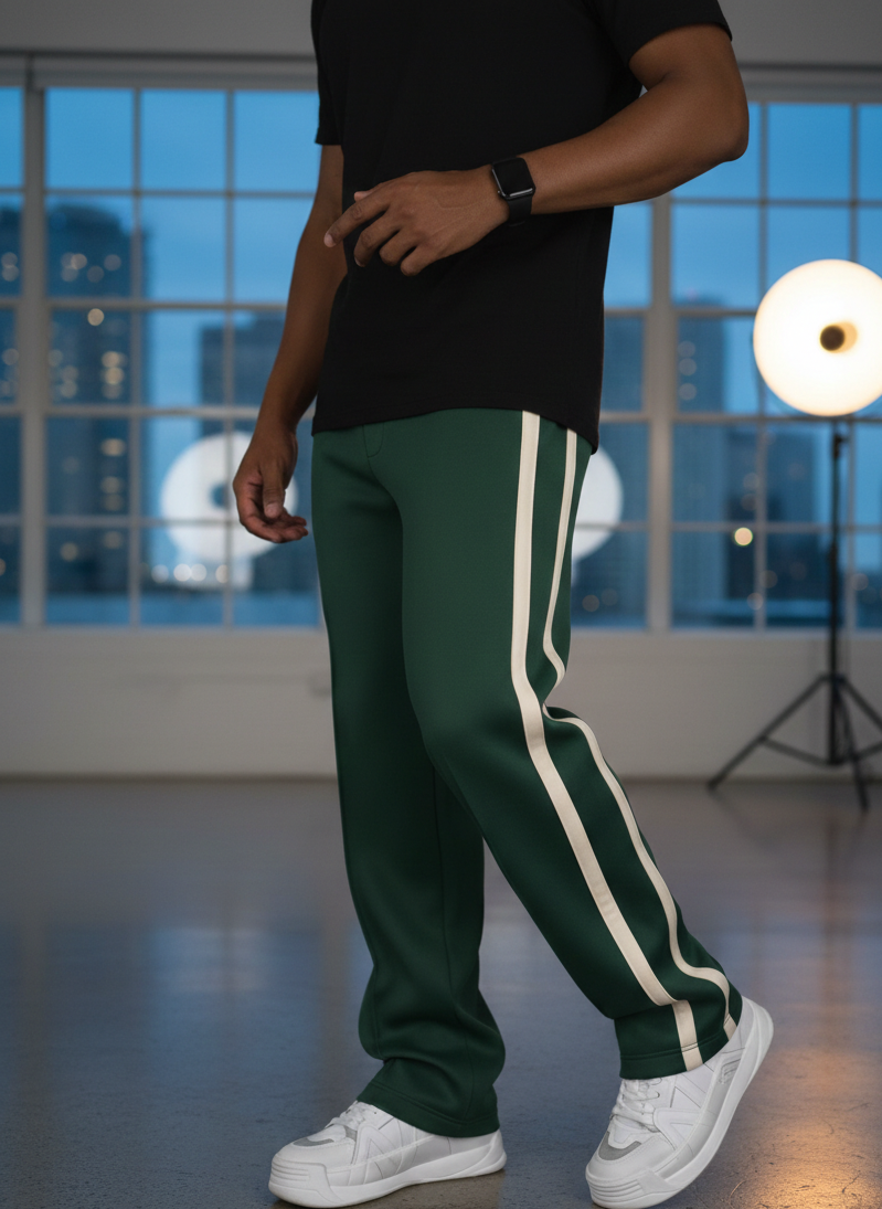Side Stripe Baggy Trouser