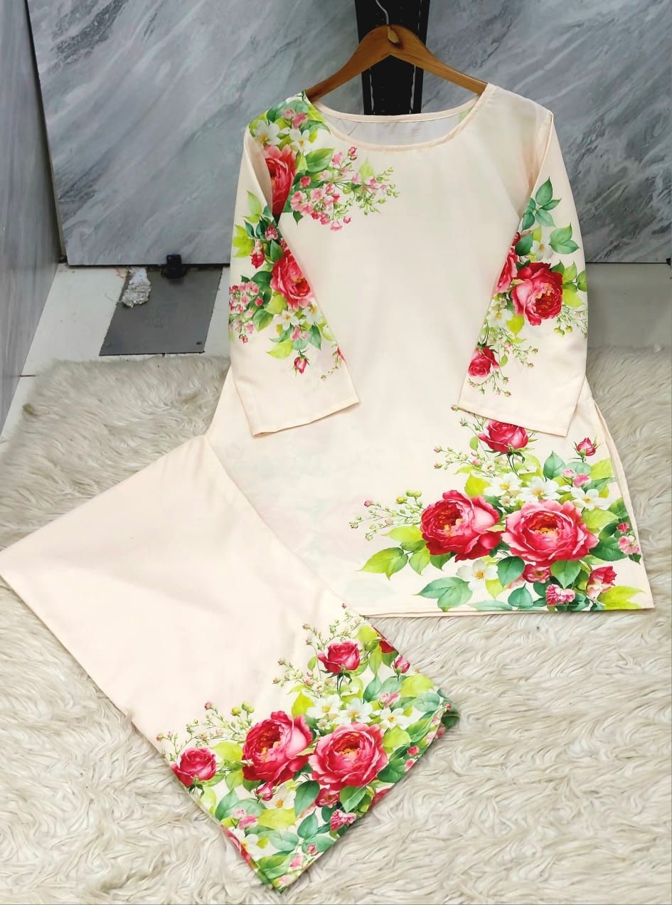 Digital print 2pc Stuff swiss lawn