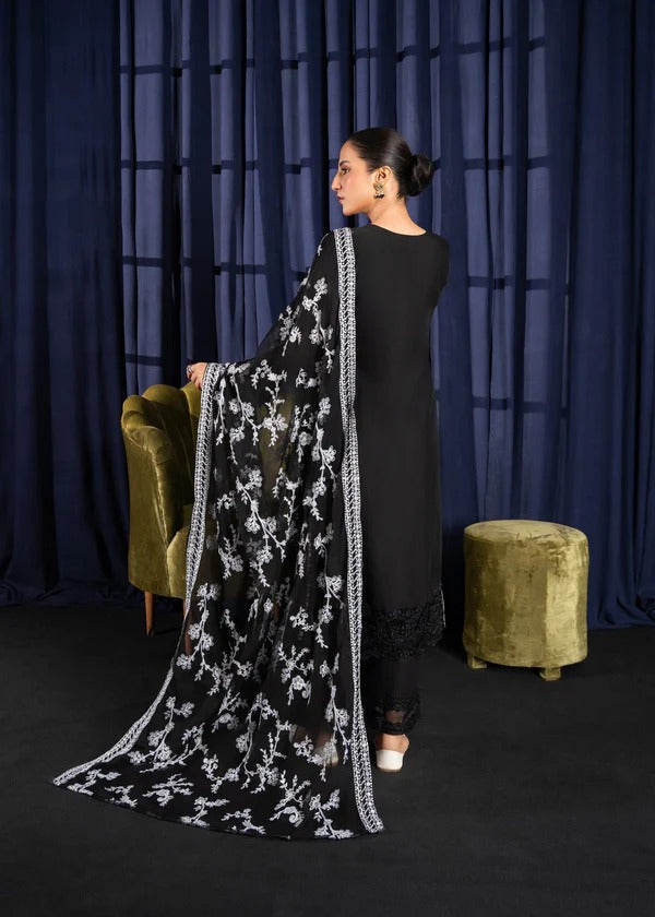 AGHA NOOR EMBROIDERED 3 PC SUITE