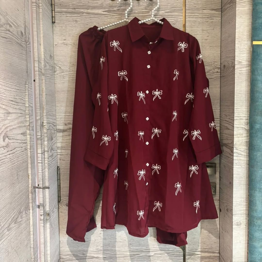 2pcs Fera embriodered Cord Set