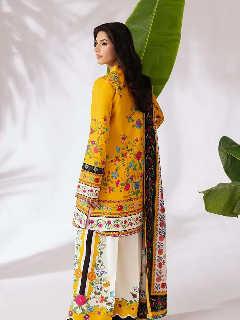 Digital Printed Lawn Shirt 2pcs