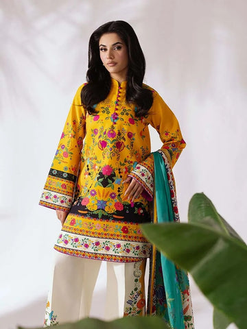 Digital Printed Lawn Shirt 2pcs