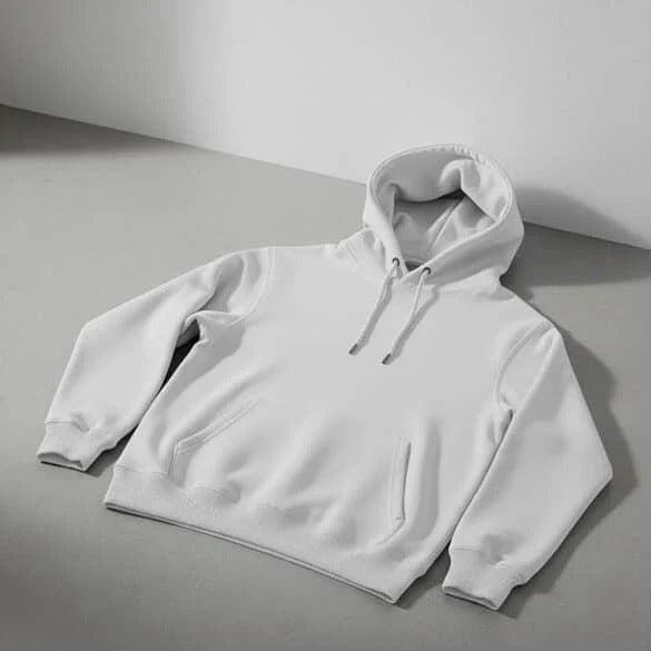 White Unisex Hoodie