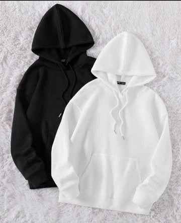 Pack of 2 hoodies Black n White
