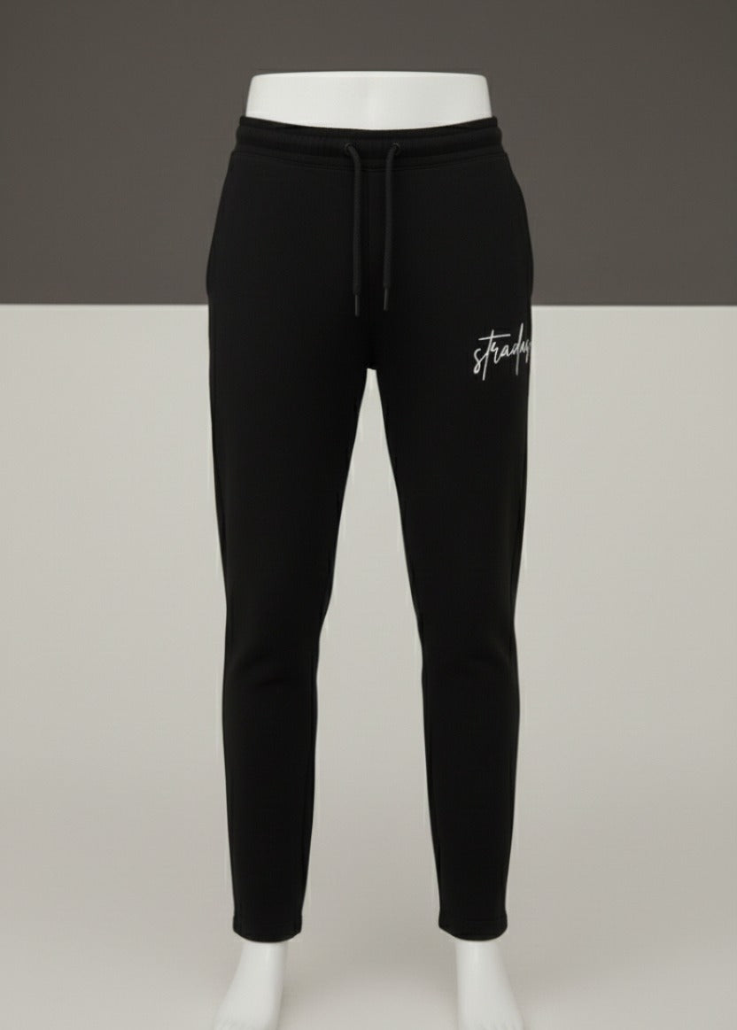 Stradas Fleece Black Trouser