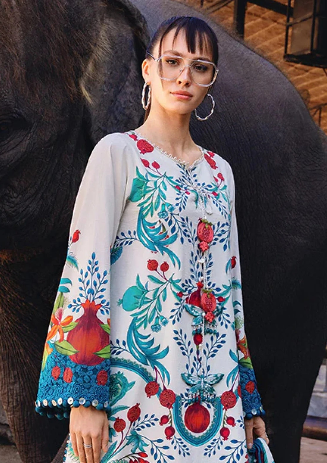 Eastern Long Shirt 3 Piece Unstiched