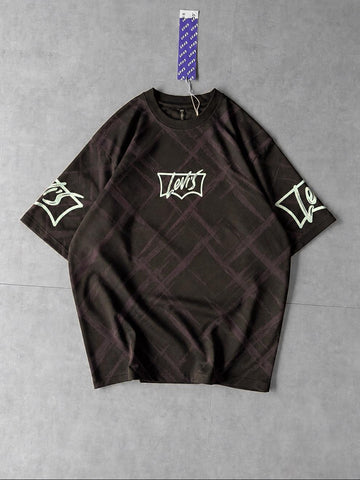 Levis Front back Embossed Printed Dropshoulder Waffle knit