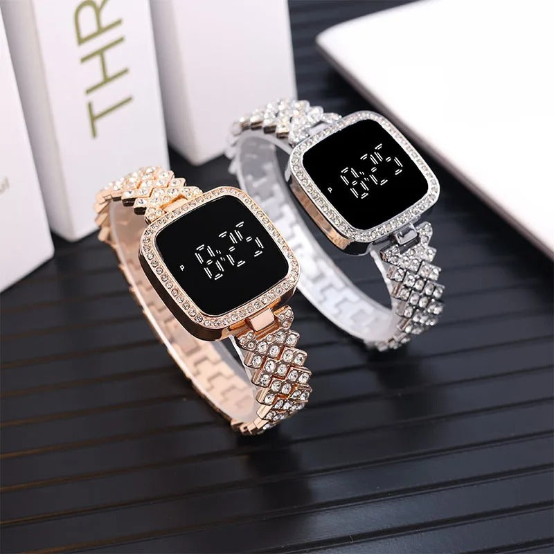 Ladies Watch Touch Screen Wristwatch For Girls Luxurious