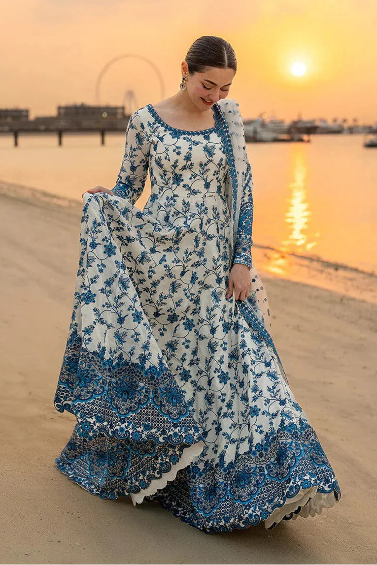 3PC LAWN PRINTED SHIRT WITH DUPATTA AND TROUSER